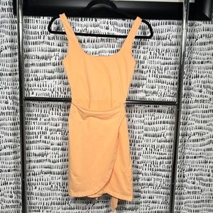 Orange Cream Summer Dress